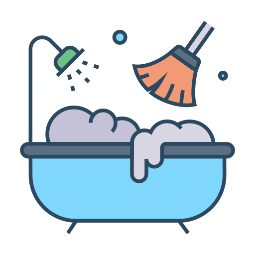 Bathroom renovation service icon