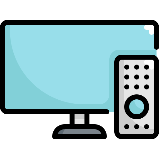 TV repair service icon