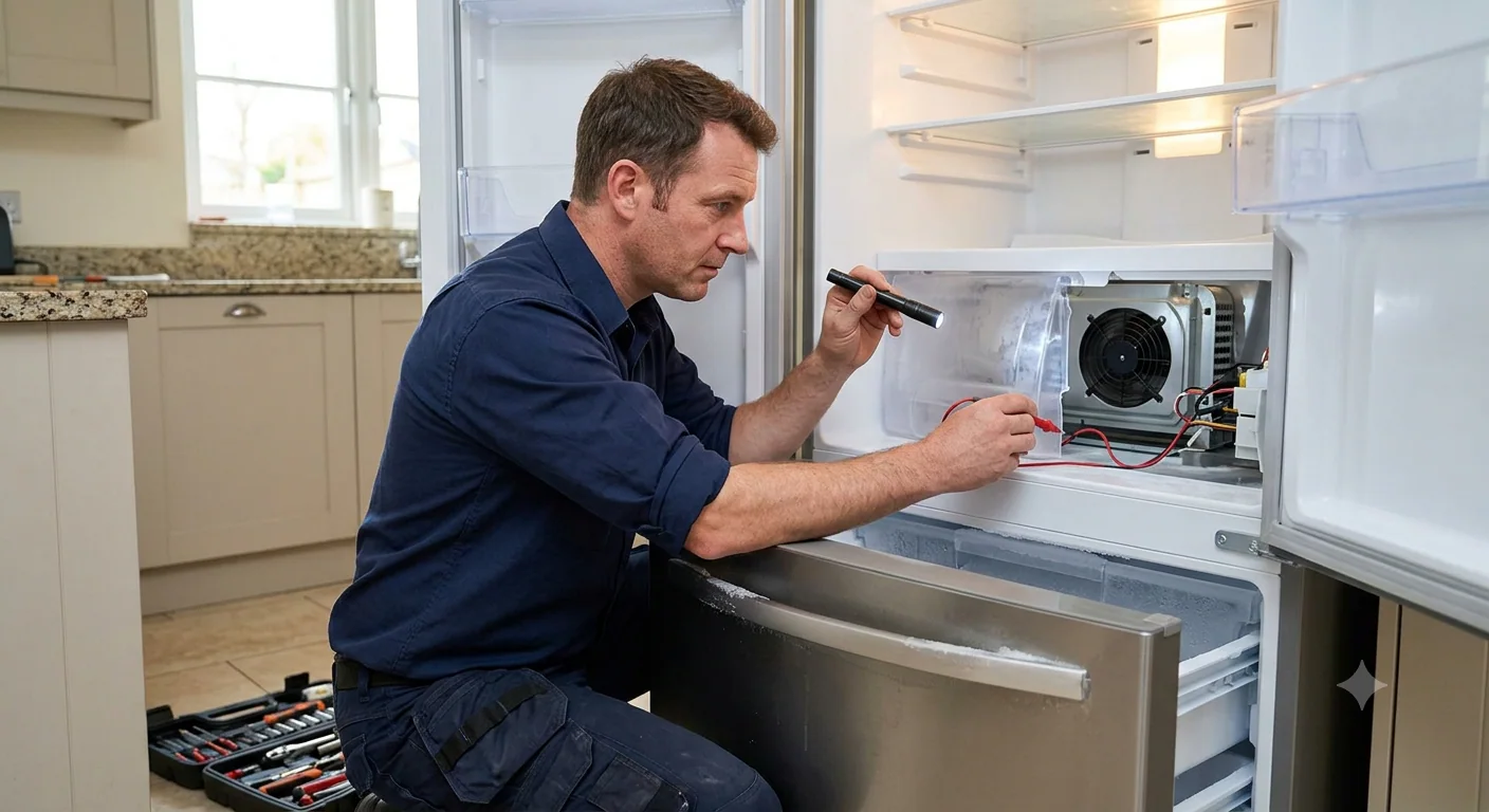 Why is my fridge not cooling but freezer works?
