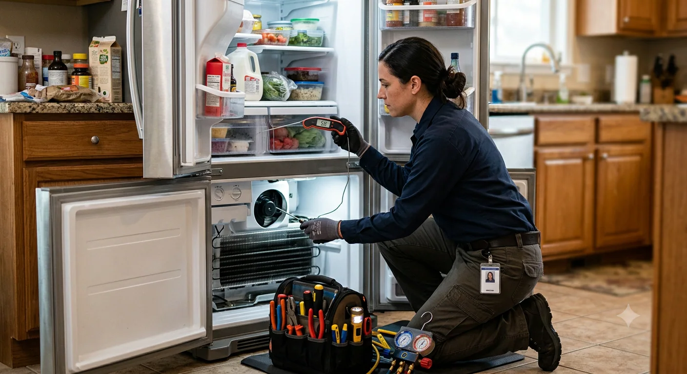 Which appliance issues need a same-day technician?