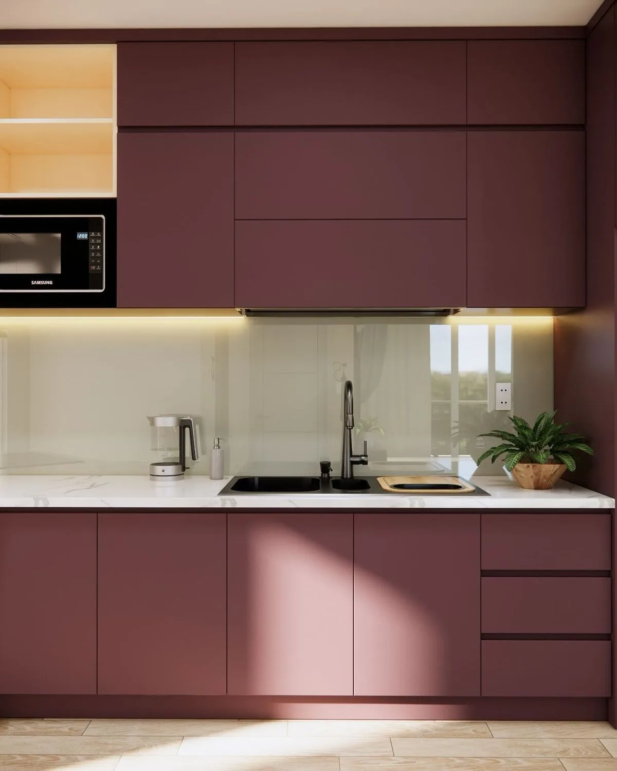 Quick kitchen cabinet refresh