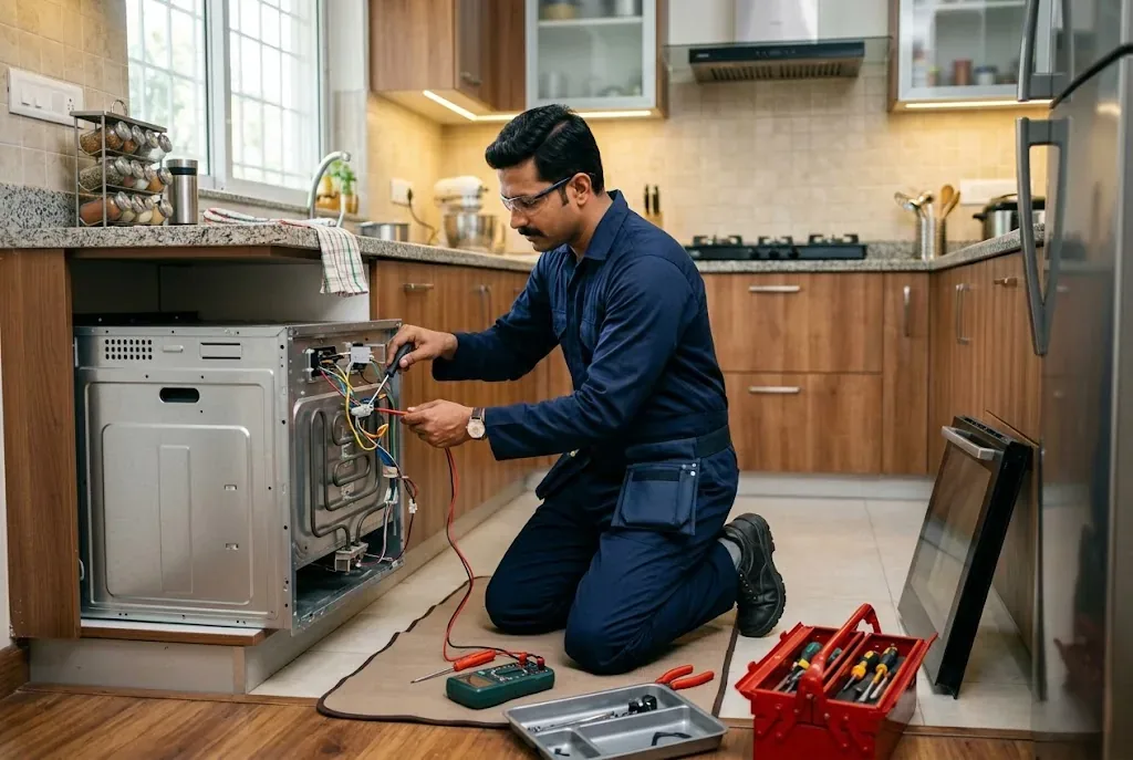 Oven repair service